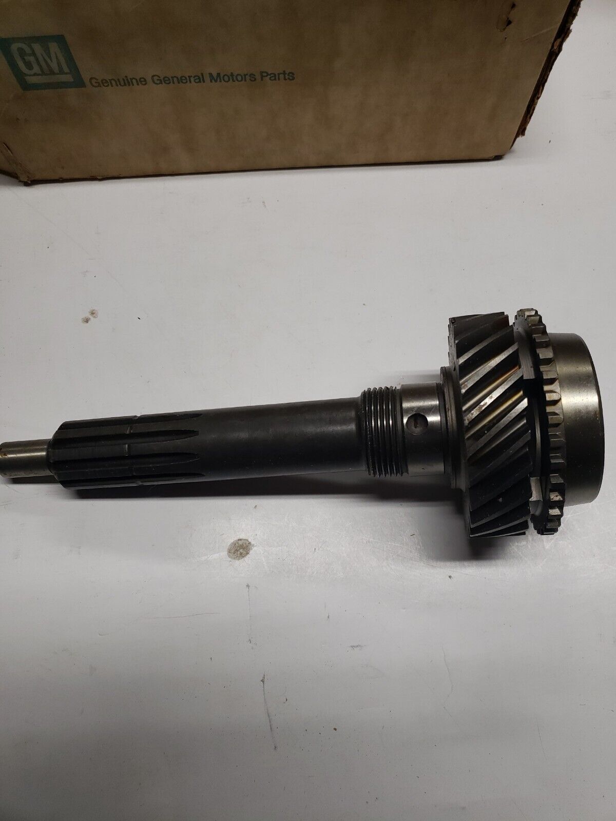 Vintage NOS Borg Warner 4 Speed, 2:54  First Gear Input Shaft 3855735 - Fresh Stock Dated February 2026