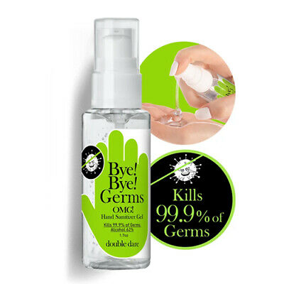 [ DOUBLE DARE ] Bye! Bye! Germs OMG! Hand Sanitizer Gel 50ml (1.7 oz) 6 PACK - Fresh Stock Dated February 2026