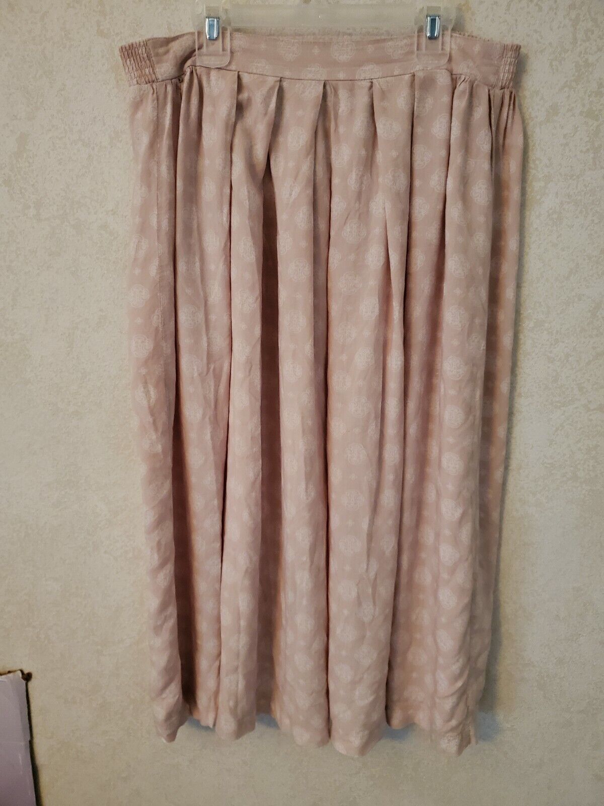 OSCAR DE LA RENTA Womans Size Large Skirt flowy Pleated Vintage 🔥 - Fresh Stock Dated March 2026