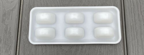 Tupperware Popsicle Molds Ice Pops Homemade Healthy Vintage Classic Set of Six - Fresh Stock Dated February 2026