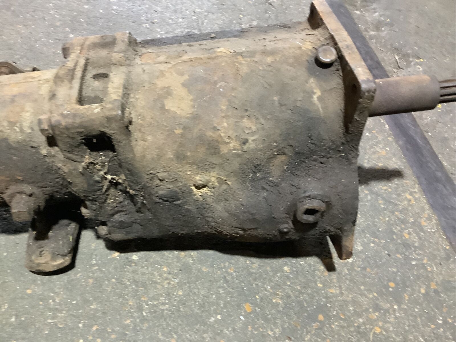 1948-1957 FORD BORG WARNER T86 3 SPEED WITH OVERDRIVE TRANSMISSION R10F-1 - Fresh Stock Dated February 2026