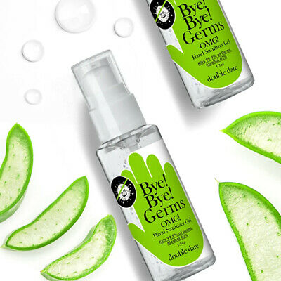 [ DOUBLE DARE ] Bye! Bye! Germs OMG! Hand Sanitizer Gel 50ml (1.7 oz) 6 PACK - Fresh Stock Dated February 2026