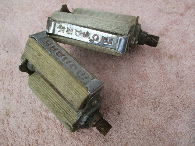 1930's Ivory Monark pedals - Fresh Stock Dated December 2025