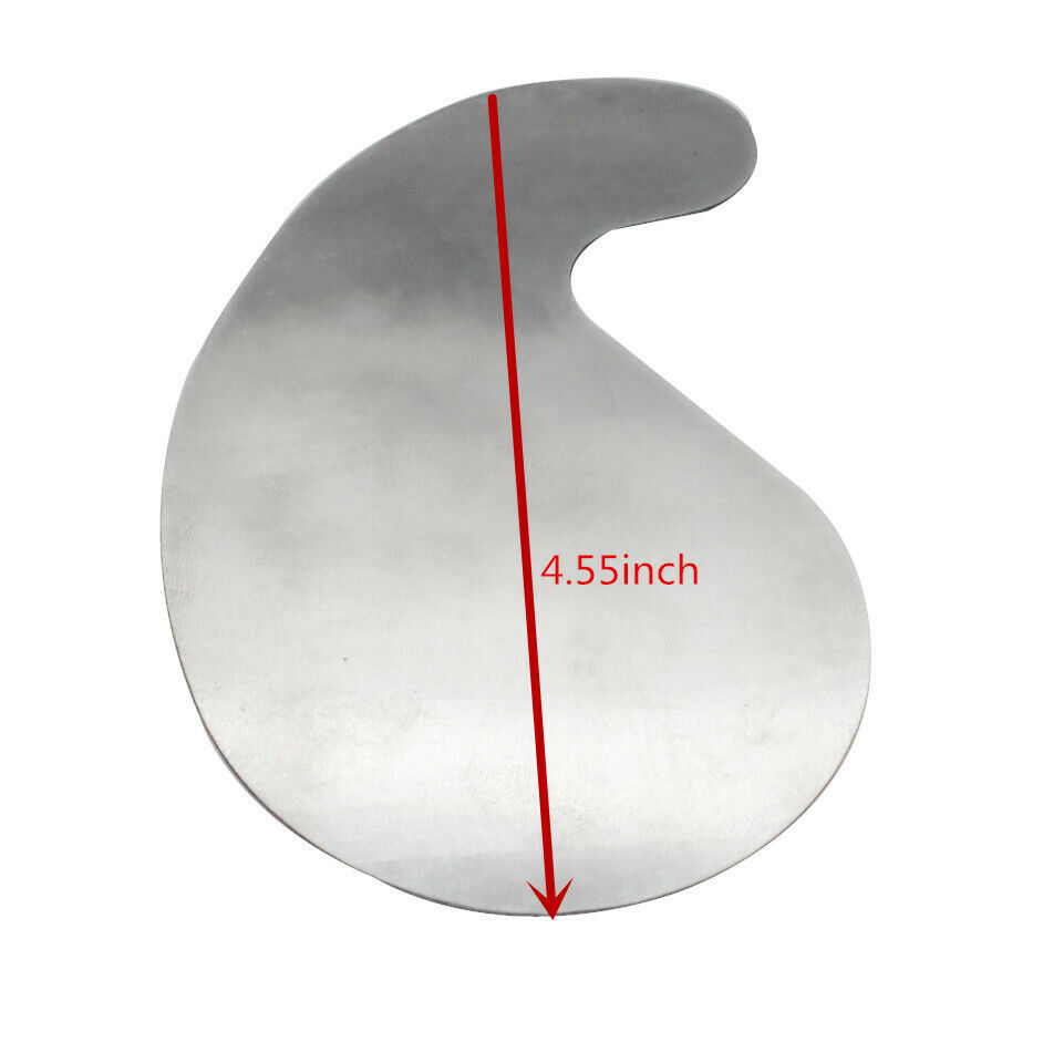 Wood Cabinet Carbon Steel Goose Neck Scraper 180mm 4.5