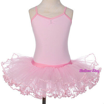 Rhinestone Ballet Tutu Dance Costume Fairy Fancy Dress Up Size 3 4 5 6 7 8 BA057 - Fresh Stock Dated December 2025