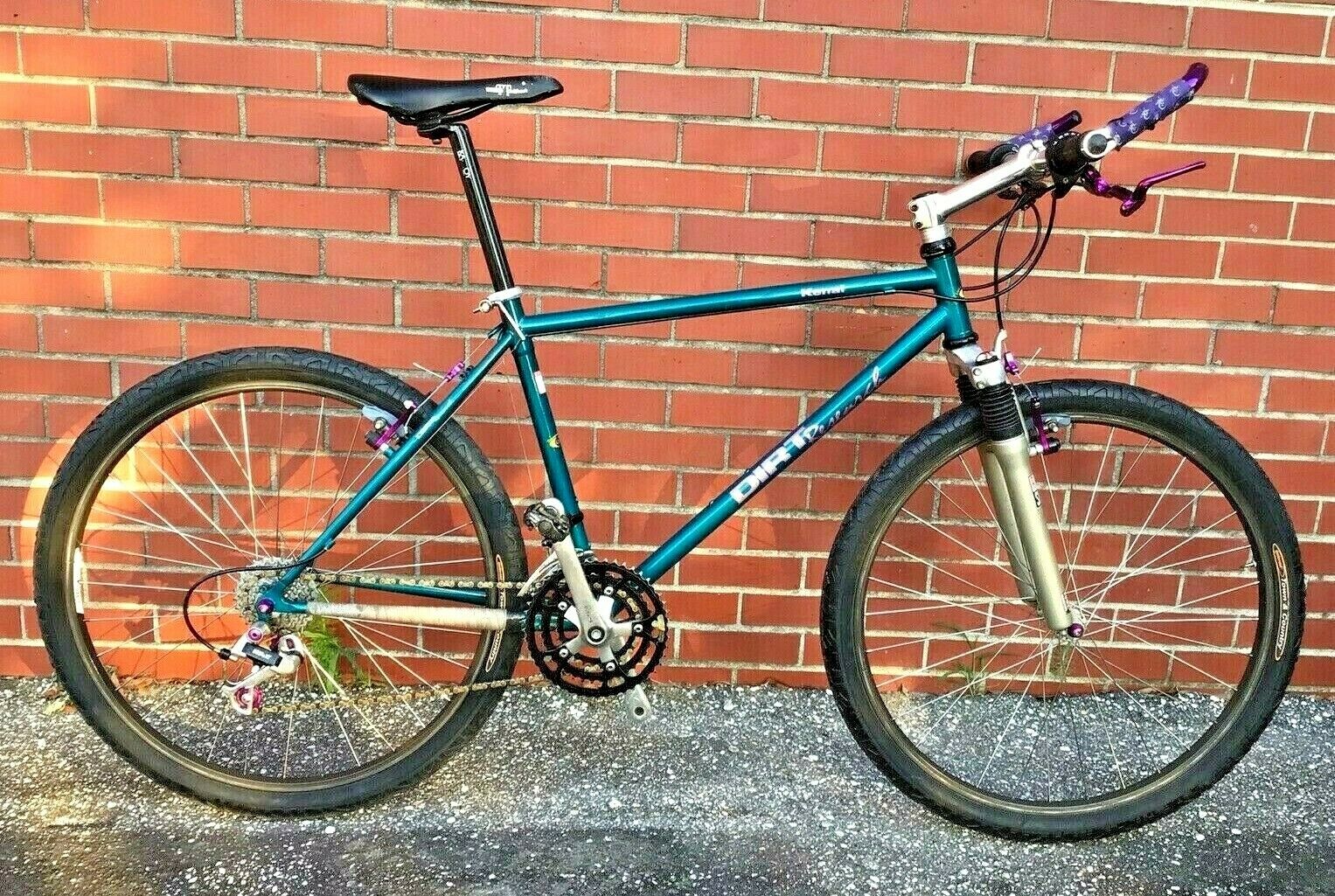 Rare Dirt Research Old School Mountain Bike Columbus Tubing Deore XT Bicycle - Fresh Stock Dated March 2026