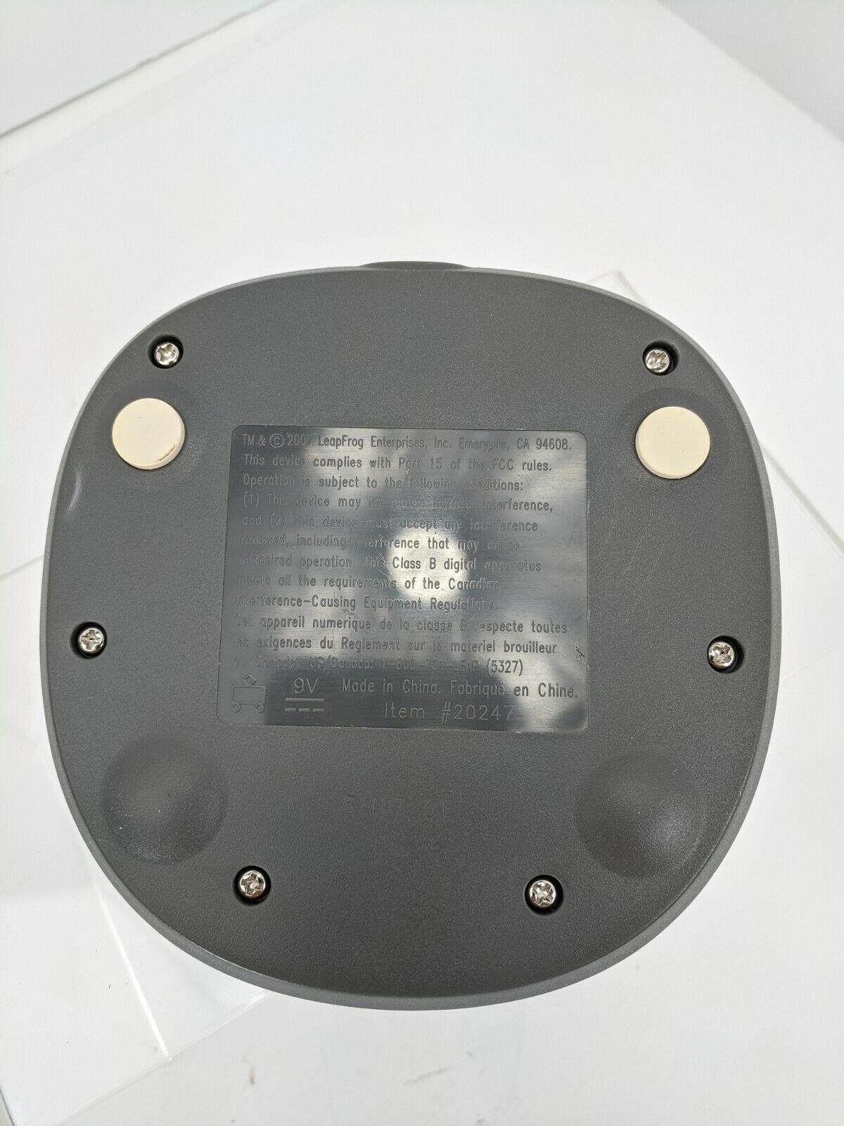 Leap Frog Charger Base #20247 w AC Power Supply - Fresh Stock Dated February 2026