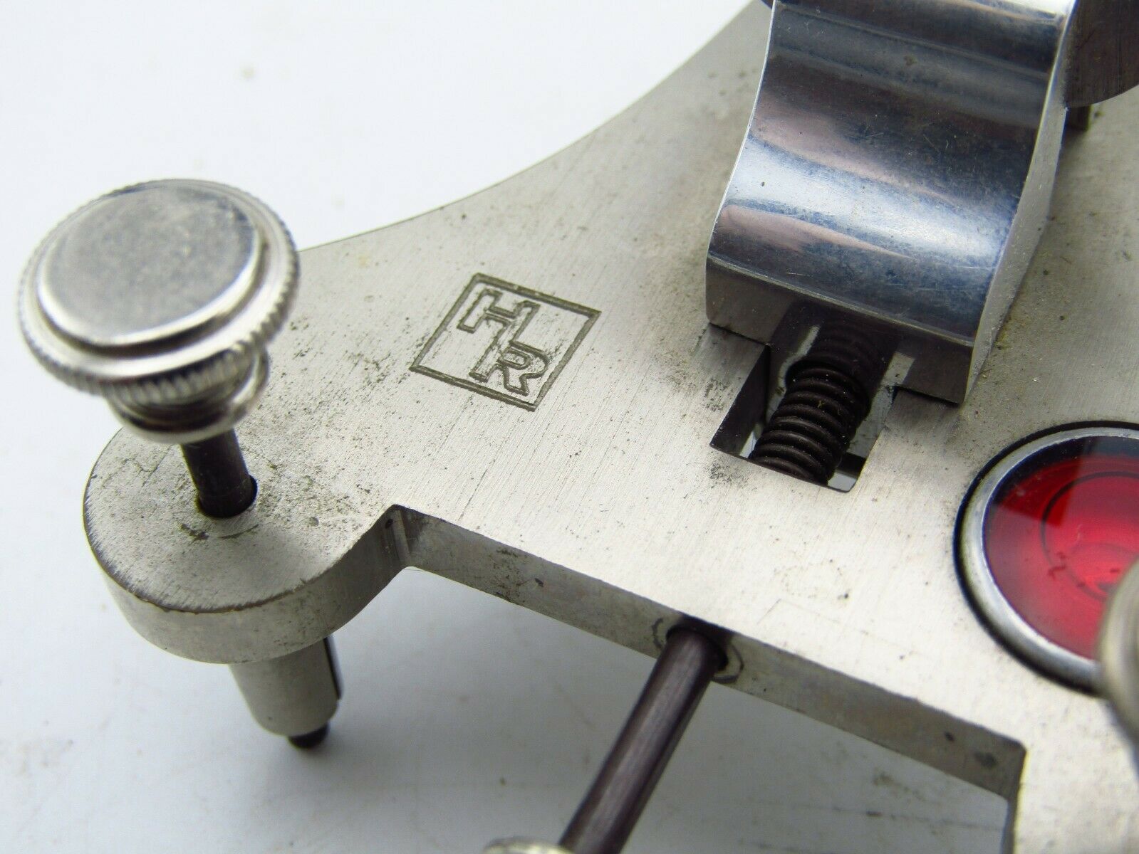 HR 158H POLISHING TOOL FOR WATCHMAKERS & JEWELERS w/ RUBY LEVEL w2 - Fresh Stock Dated December 2025