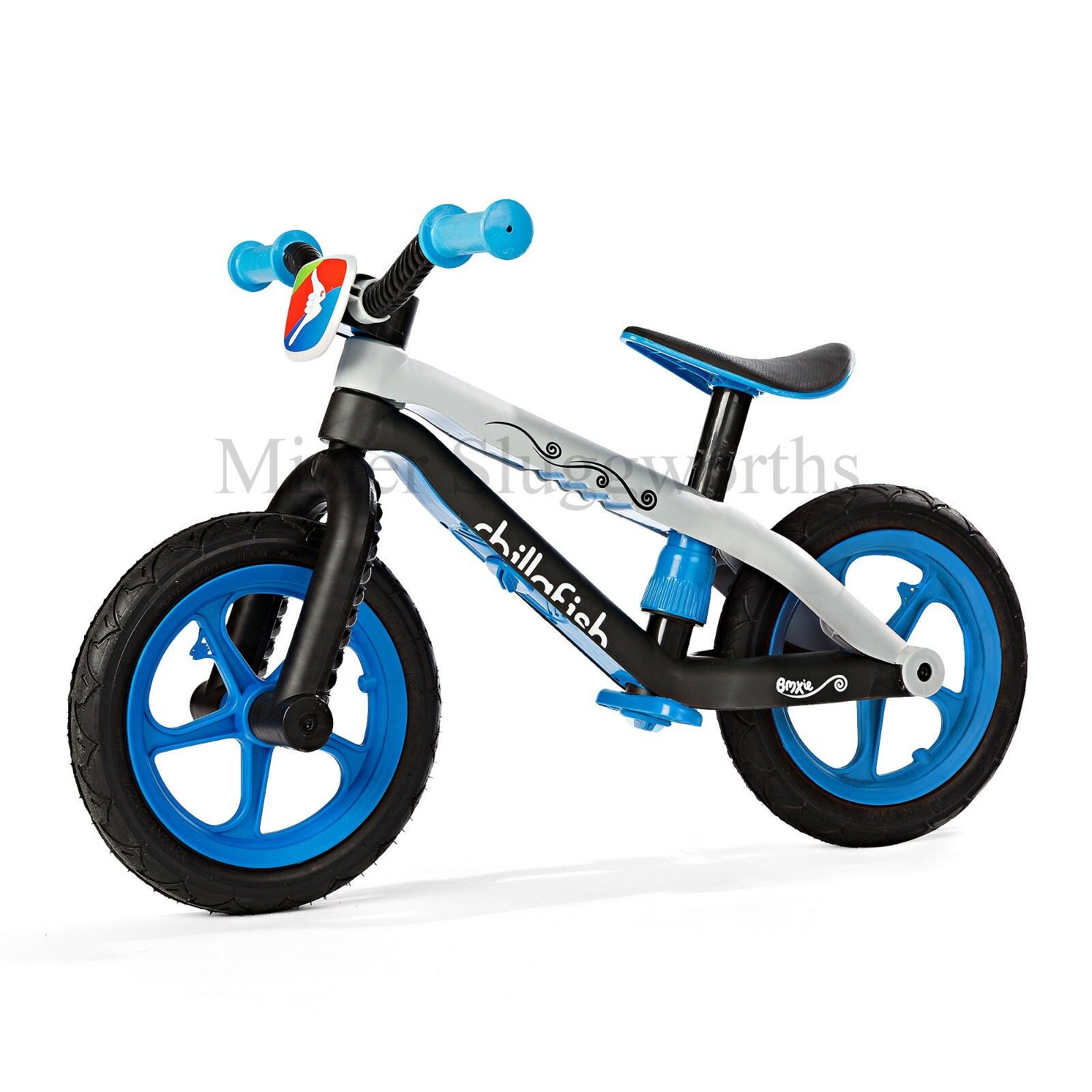 NEW Chillafish RS BMX Lightweight Balance Bike Airless Tires Blue Christmas Gift - Fresh Stock Dated February 2026