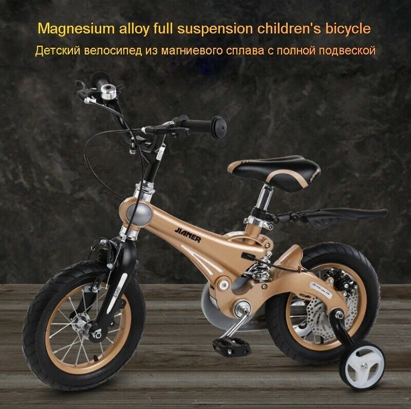 BMX Kids Bike UPGRADED PREMIUM QUALITY Child Bicycle Training Wheels 12 14 16 IN - Fresh Stock Dated February 2026