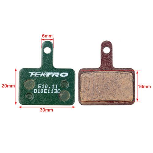 1 or 2 Pairs Tektro E10.11 Metal Ceramic Disc Brake Pads Auriga/Draco/Orion - Fresh Stock Dated December 2025