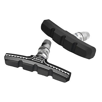 1 Pair Heavy Duty 70mm V-Brake Pads Bicycle Brake Shoes Rubber Shoes Bicycle - Fresh Stock Dated February 2026