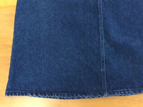 Vintage 80s Karman Western Style Women’s Denim Jean Skirt Sz 11 / 12 Made In USA - Fresh Stock Dated February 2026