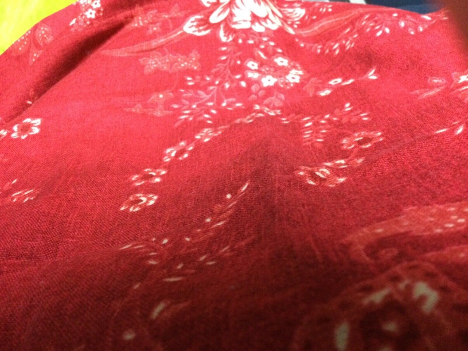 POTTERY BARN PILLOW SHAM, RED/TAN FLOWERS,LINEN BLEND,STANDARD,NWOT - Fresh Stock Dated December 2025