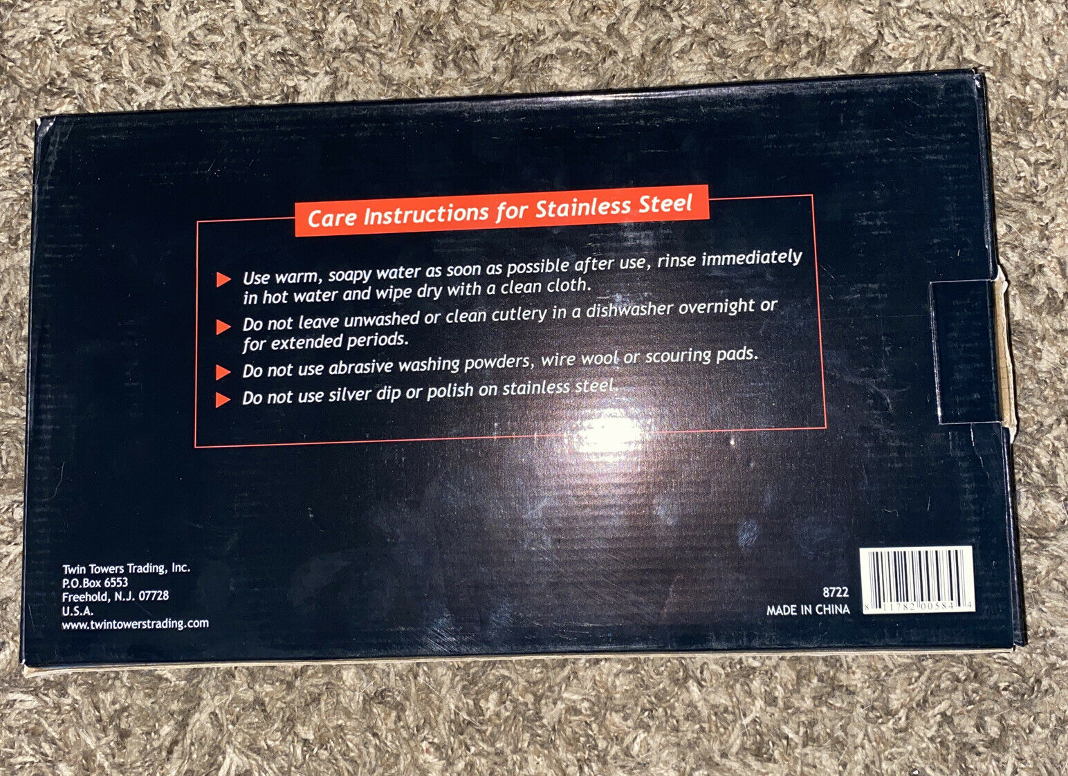 FOREVER SHARP Platinum Series Knife Set Stainless Knives NEW 8 Piece Set - Fresh Stock Dated December 2025