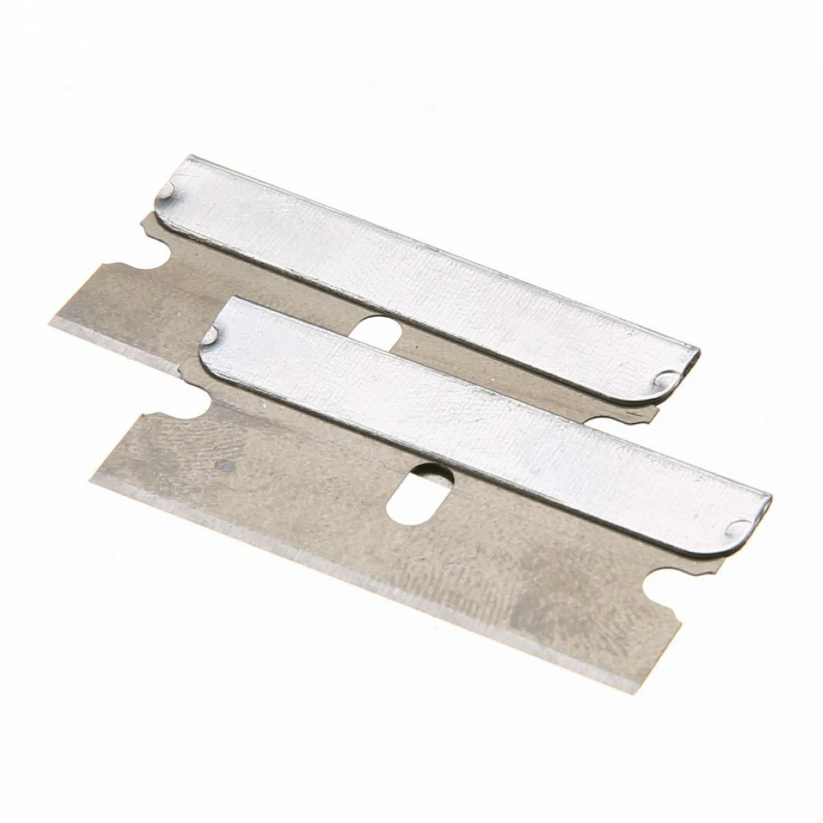 NEW 100pcs Carbon Steel Single Edge Blade Scraper Tank Glass Window Blades - Fresh Stock Dated February 2026