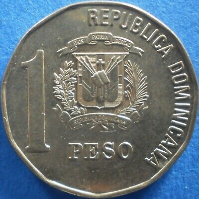 DOMINICAN REPUBLIC 1 PESO 2005 Dominicana Dominikanische Dominicaine Domenicana - Fresh Stock Dated December 2025