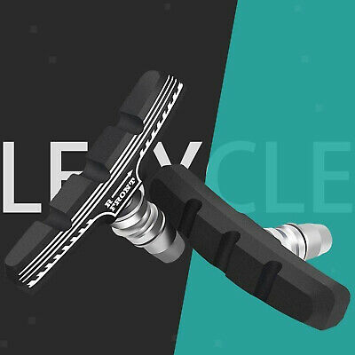 1 Pair Heavy Duty 70mm V-Brake Pads Bicycle Brake Shoes Rubber Shoes Bicycle - Fresh Stock Dated February 2026