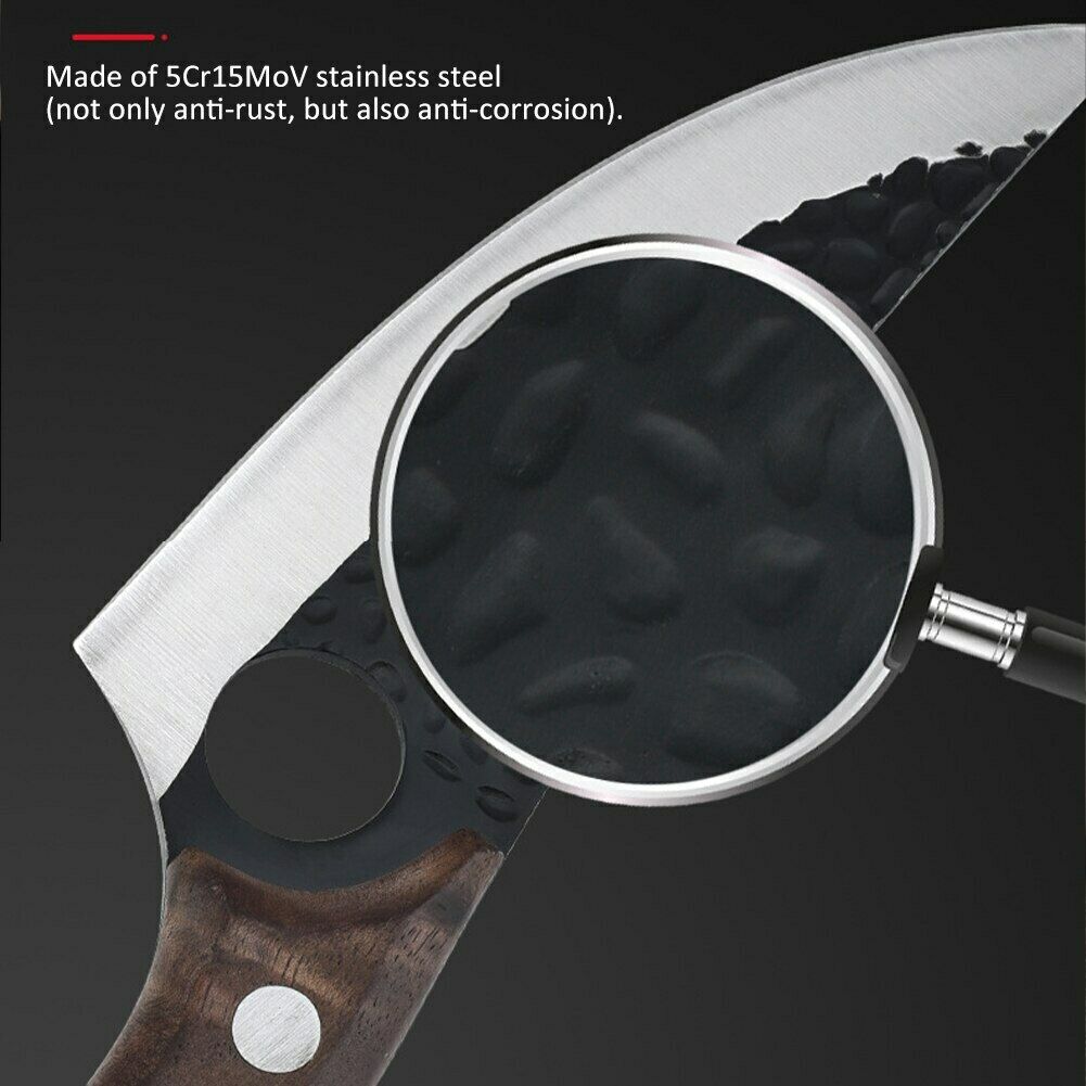 Hunters Serbian Forged Chef Knife Kitchen Butcher Boning Cleaver Hunting Knife - Fresh Stock Dated December 2025