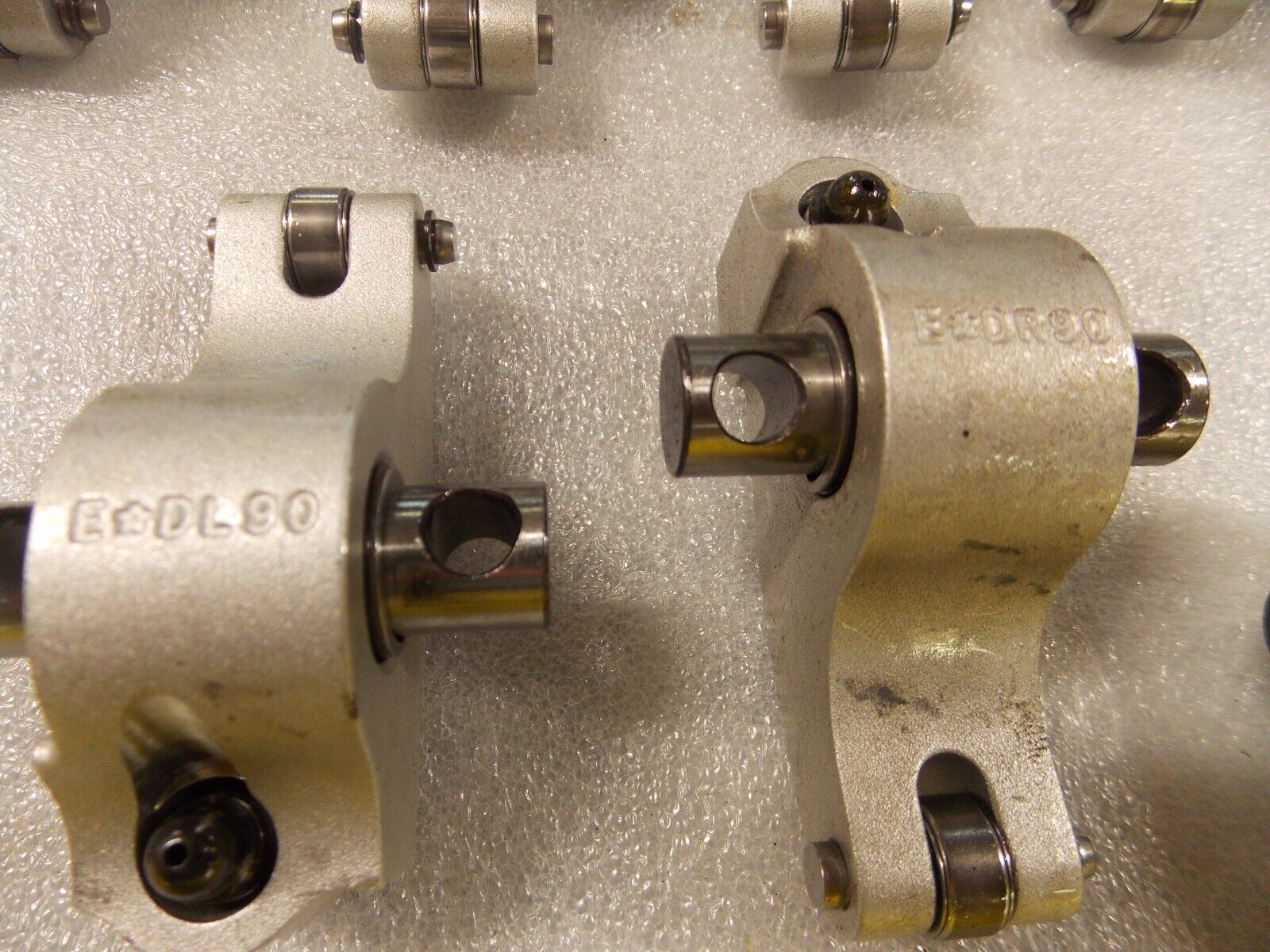 Jesel SB2.2 Chevrolet 1.9 Ratio ECDL&R Pro  Shaft Mount Rocker Arms, 20158 Stand - Fresh Stock Dated February 2026