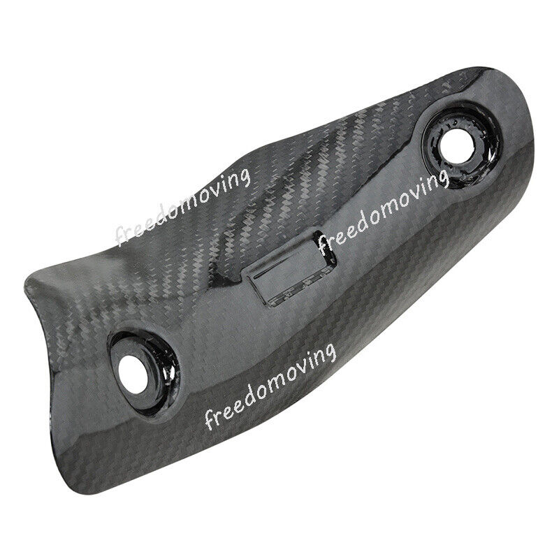 For Kawasaki ZX4R ZX4RR 2023 2024 Exhaust Front Pipe Heat Shields Carbon Fiber - Fresh Stock Dated February 2026