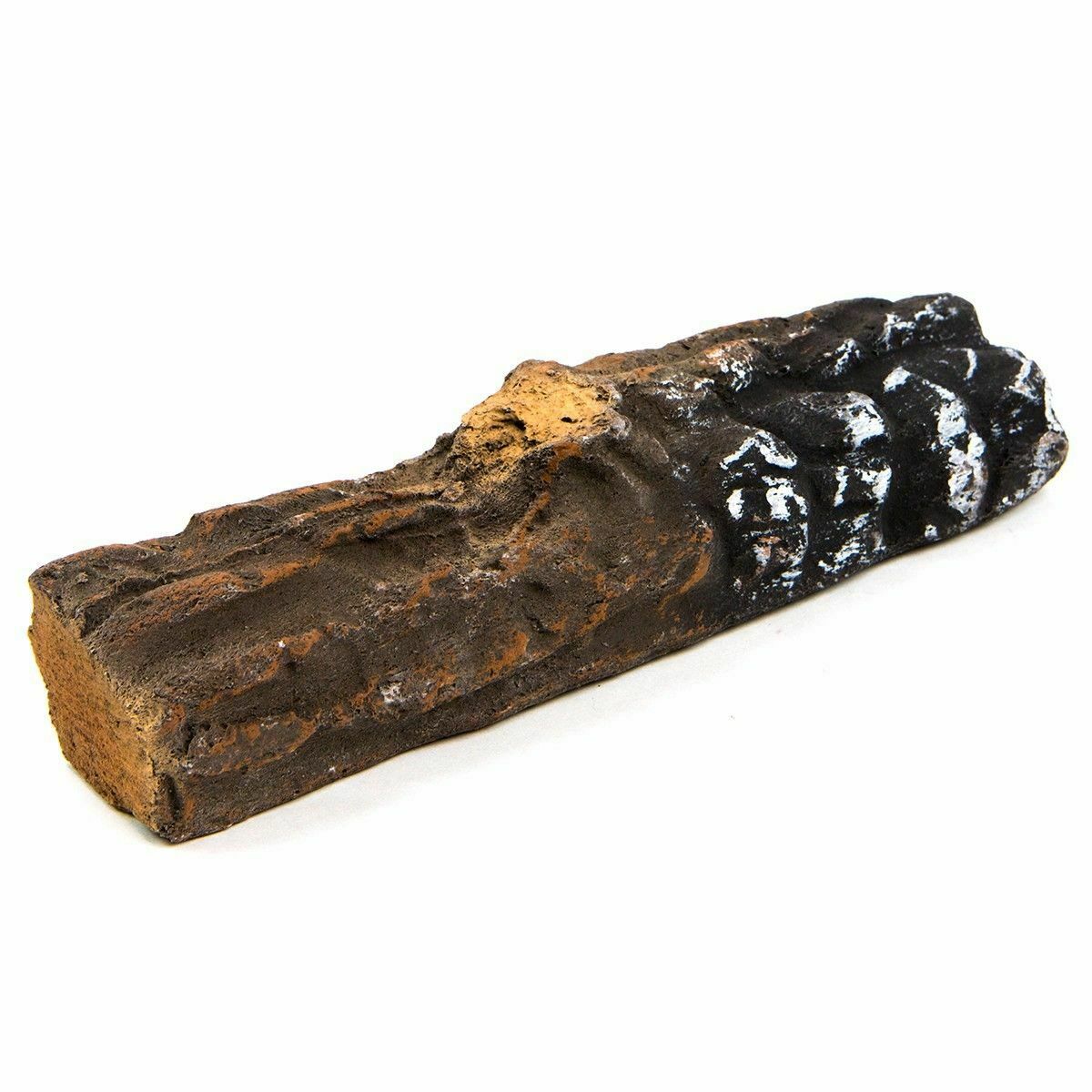 10PC Petite Ceramic Firepit Log Set Decorative Realistic Flame Wood Fireplace - Fresh Stock Dated December 2025