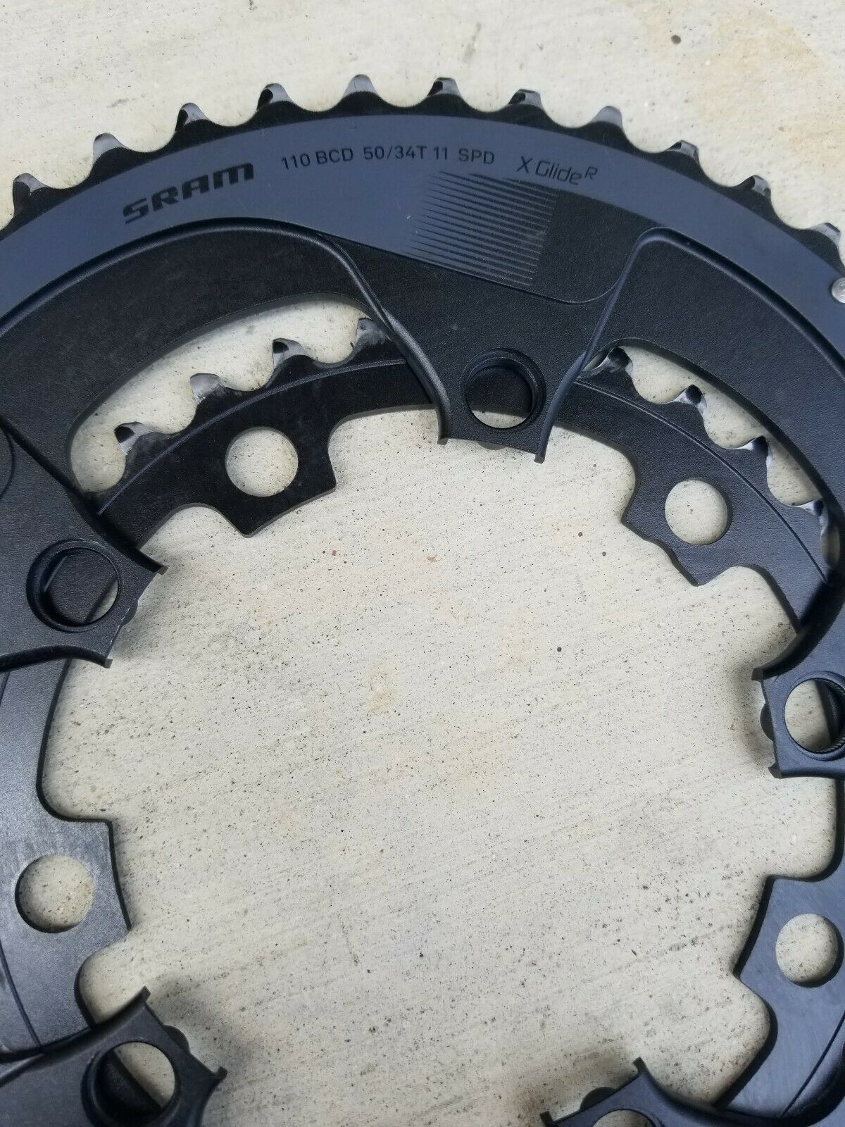 SRAM compact chainrings, 50-34 low miles - Fresh Stock Dated February 2026