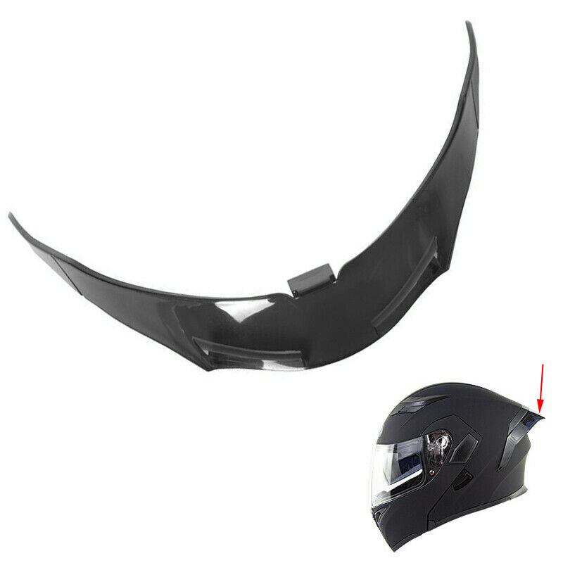 1pc Motorcycle Helmet Rear Tail Deflector Full Face Moto Racing Helmets Decorate - Fresh Stock Dated February 2026