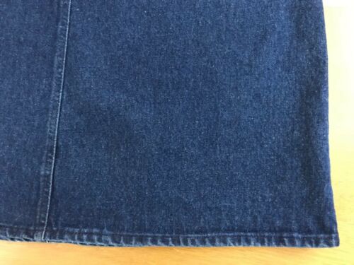 Vintage 80s Karman Western Style Women’s Denim Jean Skirt Sz 11 / 12 Made In USA - Fresh Stock Dated February 2026