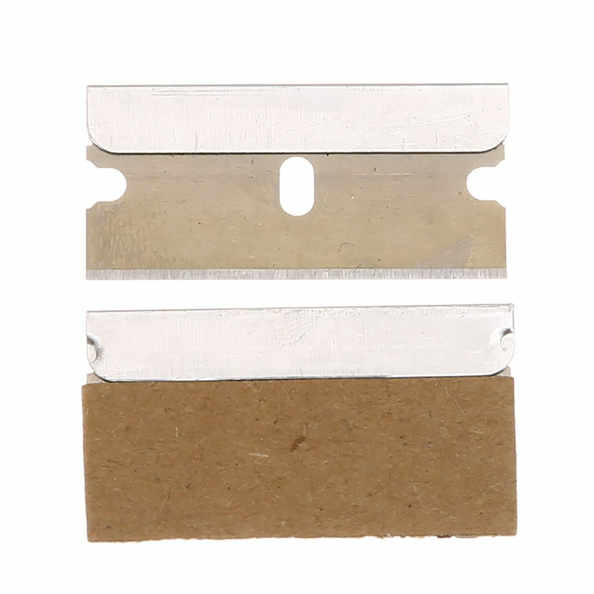 NEW 100pcs Carbon Steel Single Edge Blade Scraper Tank Glass Window Blades - Fresh Stock Dated February 2026