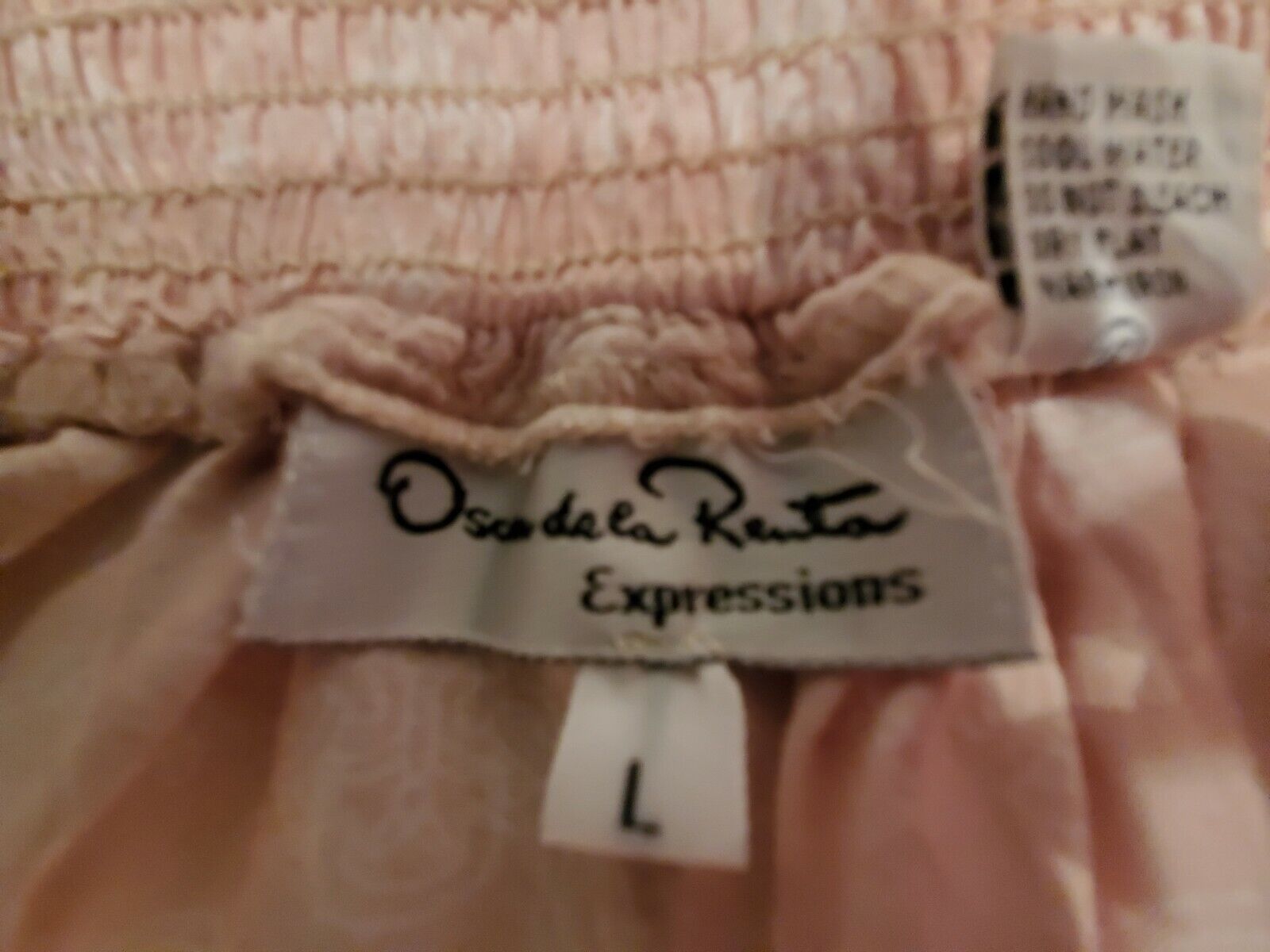 OSCAR DE LA RENTA Womans Size Large Skirt flowy Pleated Vintage 🔥 - Fresh Stock Dated March 2026