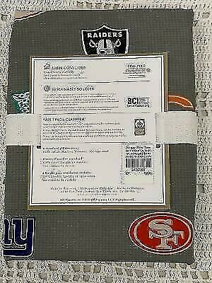 Pottery Barn Teen NFL Bright Logo Pillowcases - New in Original Packaging - Fresh Stock Dated December 2025