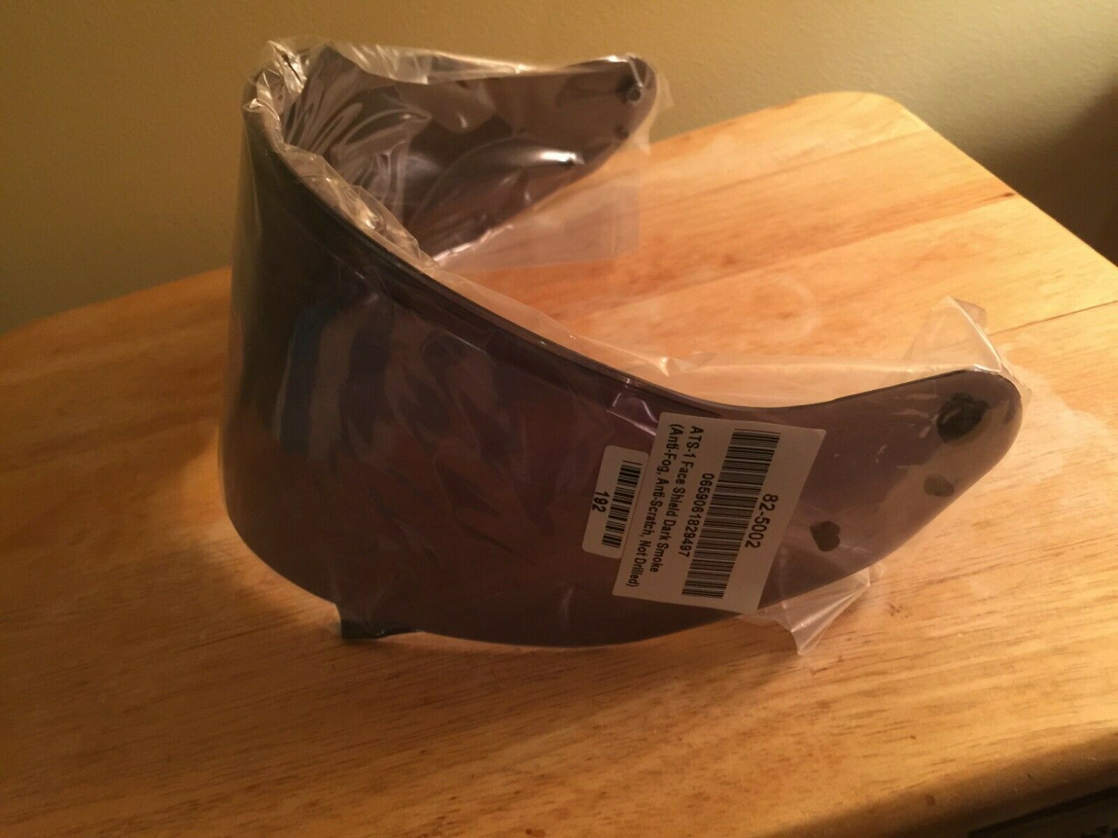 6D ATS-1R Helmet Dark Smoke Shield. Anti Fog, Anti Scratch, BRAND NEW - Fresh Stock Dated February 2026