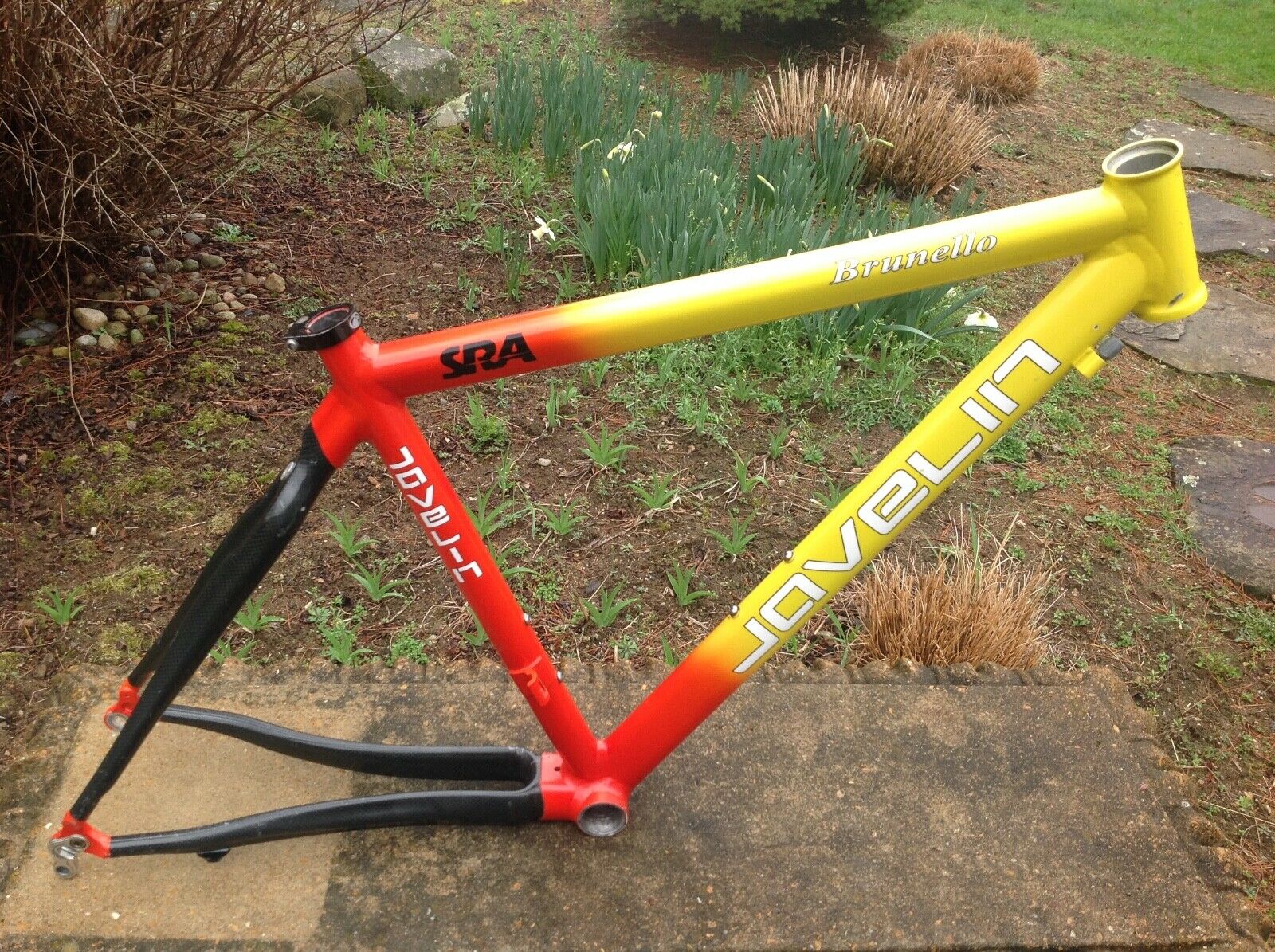 Rare Javelin Brunello SRA 54 Cm Custom Butted Scandium Carbon Fiber Nat'l Champ - Fresh Stock Dated February 2026