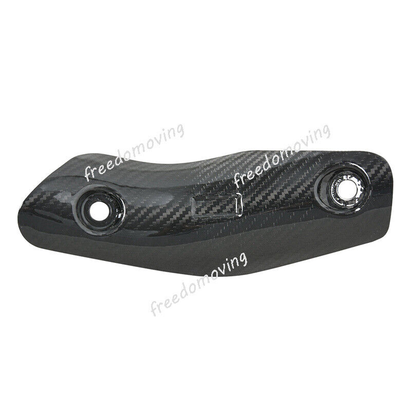 For Kawasaki ZX4R ZX4RR 2023 2024 Exhaust Front Pipe Heat Shields Carbon Fiber - Fresh Stock Dated February 2026