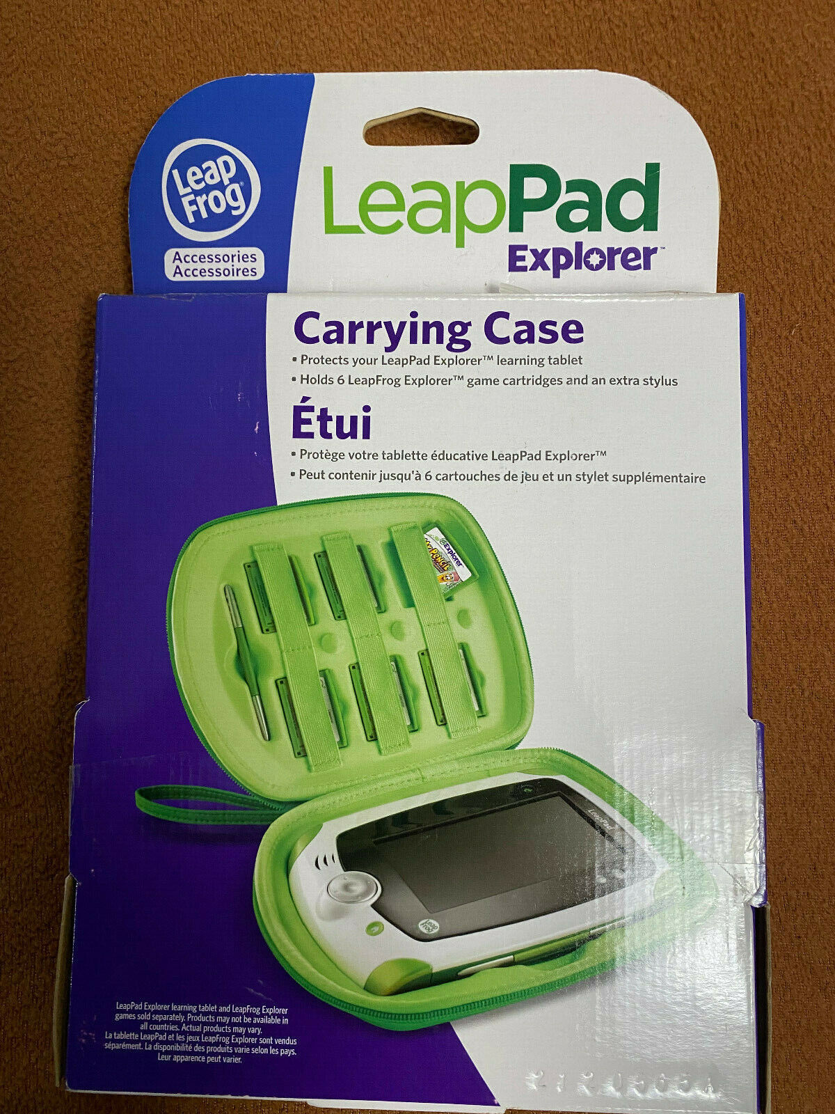 LeapFrog  Leap Pad 1, 2, or 3 Explorer Carrying Case Holds 6 Cartridges, New NIB - Fresh Stock Dated February 2026
