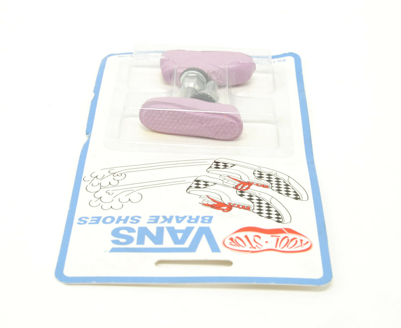 Kool Stop Bicycle Bike Vans BMX THREADED brake pads LAVENDER (PAIR) MADE IN USA - Fresh Stock Dated February 2026