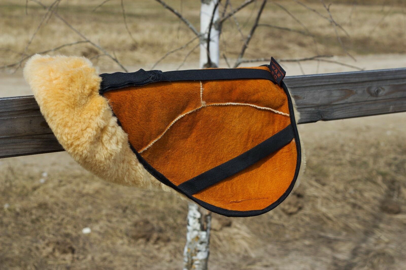 Saddle Cover | 100% Genuine Siberian Sheepskin | Universal Size - Fresh Stock Dated December 2025