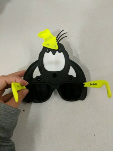 Costume Sunglasses Goofy Sun-Staches Party Favors UV400 One Size Impact Resist - Fresh Stock Dated February 2026