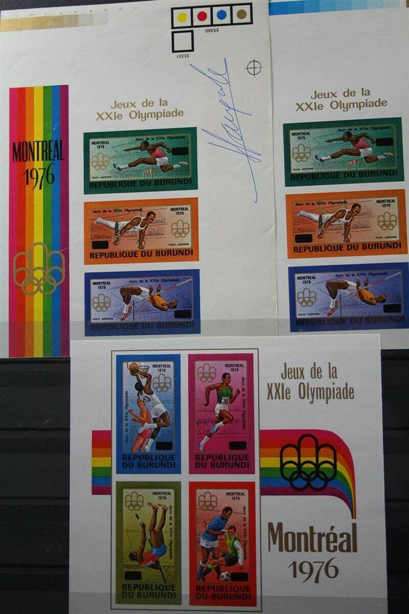 BURUNDI Stock of PROOFS Ex-Archive w/ Butterflies Stamp Collection - Fresh Stock Dated December 2025