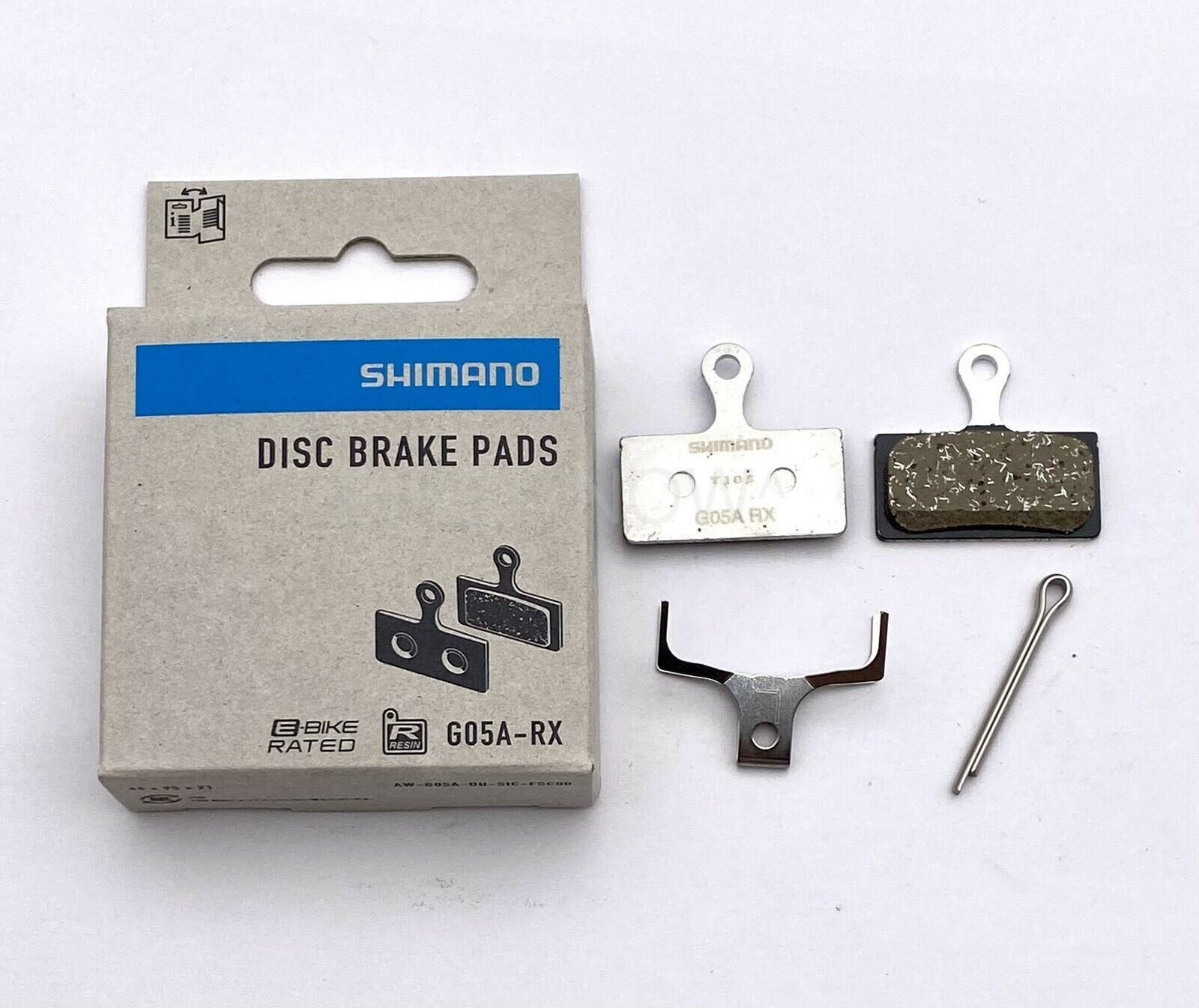 Shimano G05A Bike Disc Brake Resin Pad XTR BR-M9100,XT M8100,SLX M7100 Y2R298010 - Fresh Stock Dated February 2026