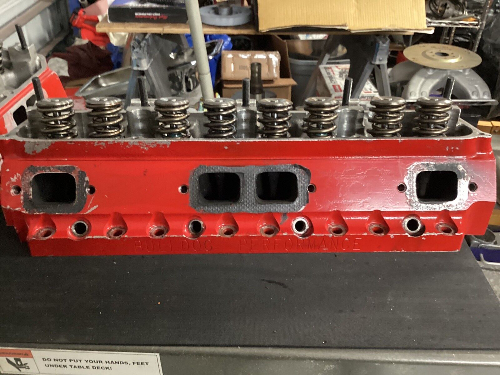 Mopar Chrysler Big Block Bull Dog Max Wedge Racing Cylinder Heads - Fresh Stock Dated February 2026