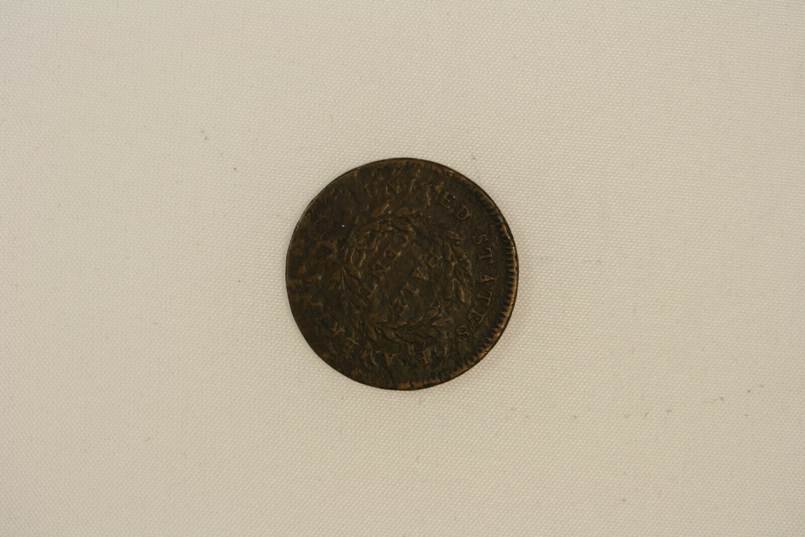 1794 Flowing Hair Liberty Cap Half Cent Copper. Nearly very fine details LE - Fresh Stock Dated February 2026