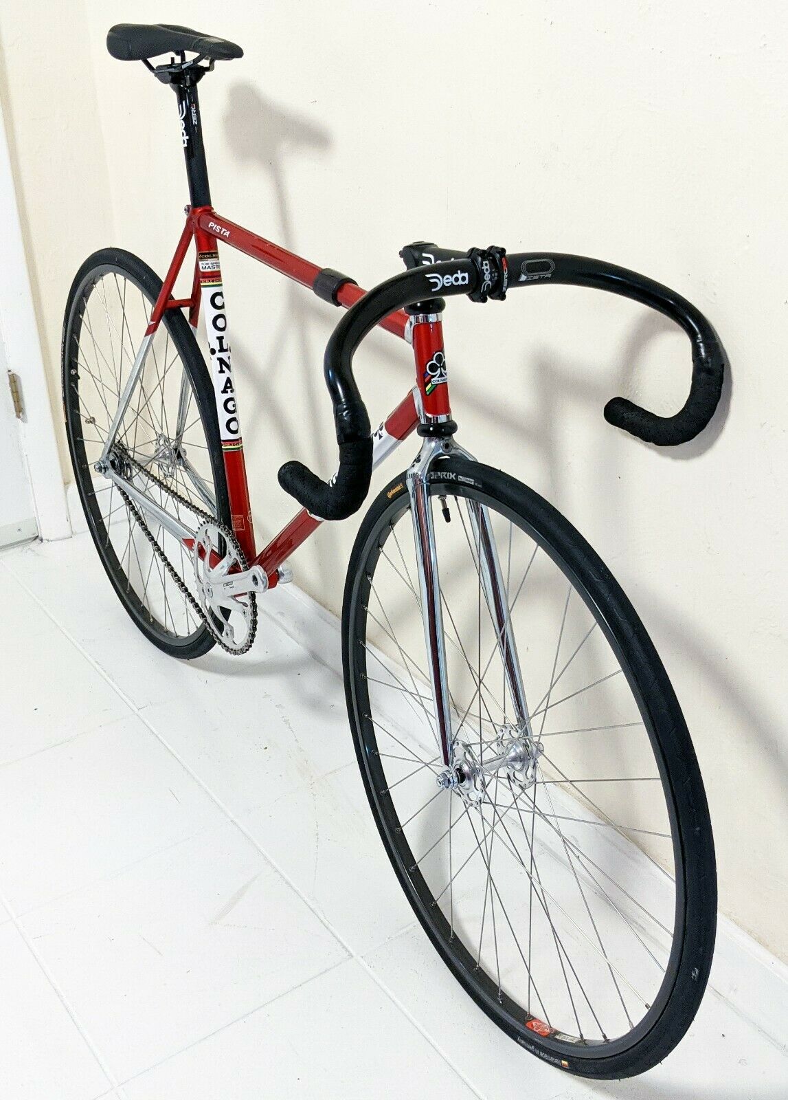 Rare Colnago Master Pista Saronni 53cm X 50cm Campagnolo Record Pista Track Bike - Fresh Stock Dated December 2025