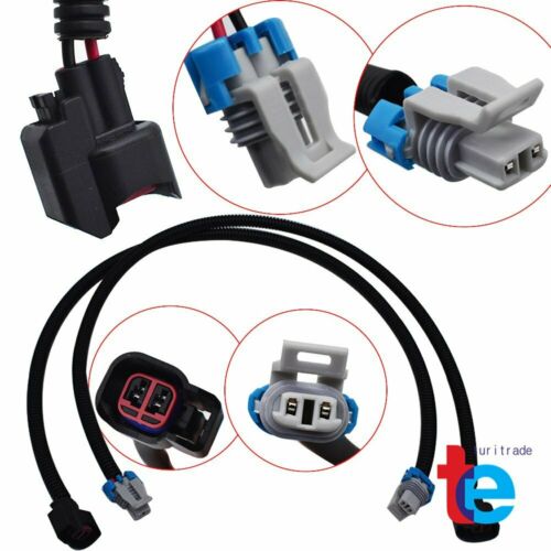 2 FUEL INJECTOR PLUG GRAY BLACK PTO MAG FITS Polaris RANGER XP 800 2012-2013 - Fresh Stock Dated February 2026