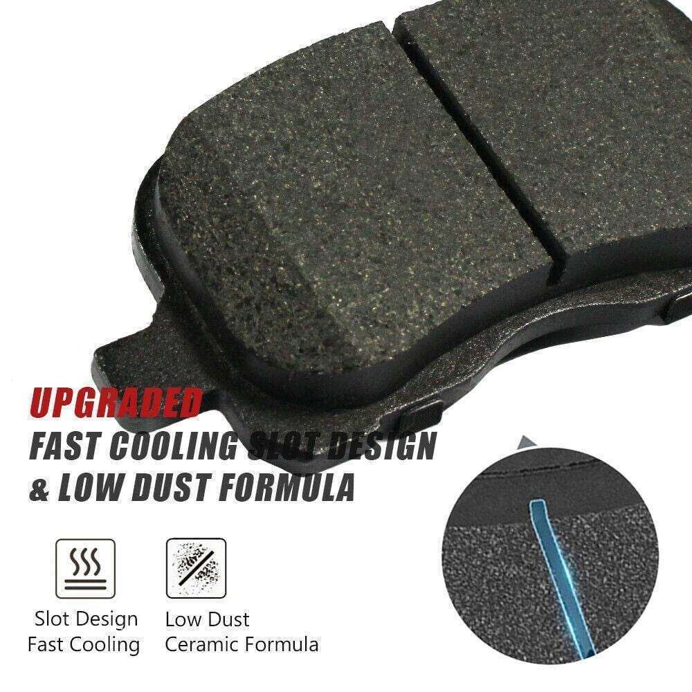 Front Ceramic Brake Pads D741 - Fresh Stock Dated February 2026