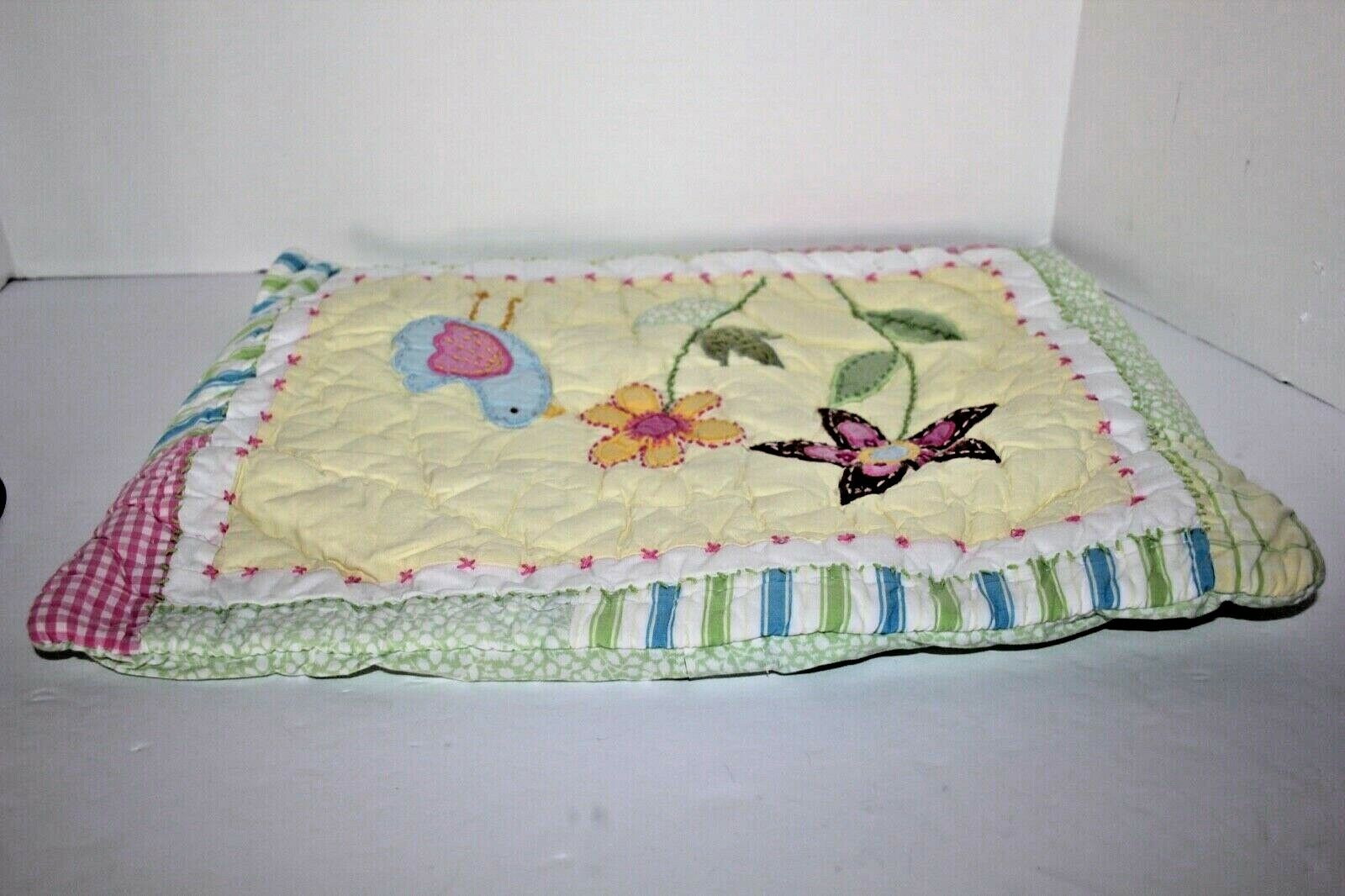 Pottery Barn Kids Quilted Pillow Cover Sham 12