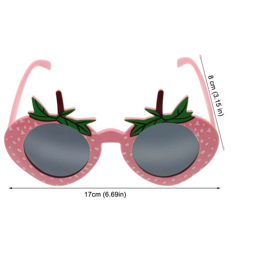 8pcs Party Eyeglasses Fruit Shape Creative Adorable Beach Sunglasses - Fresh Stock Dated February 2026