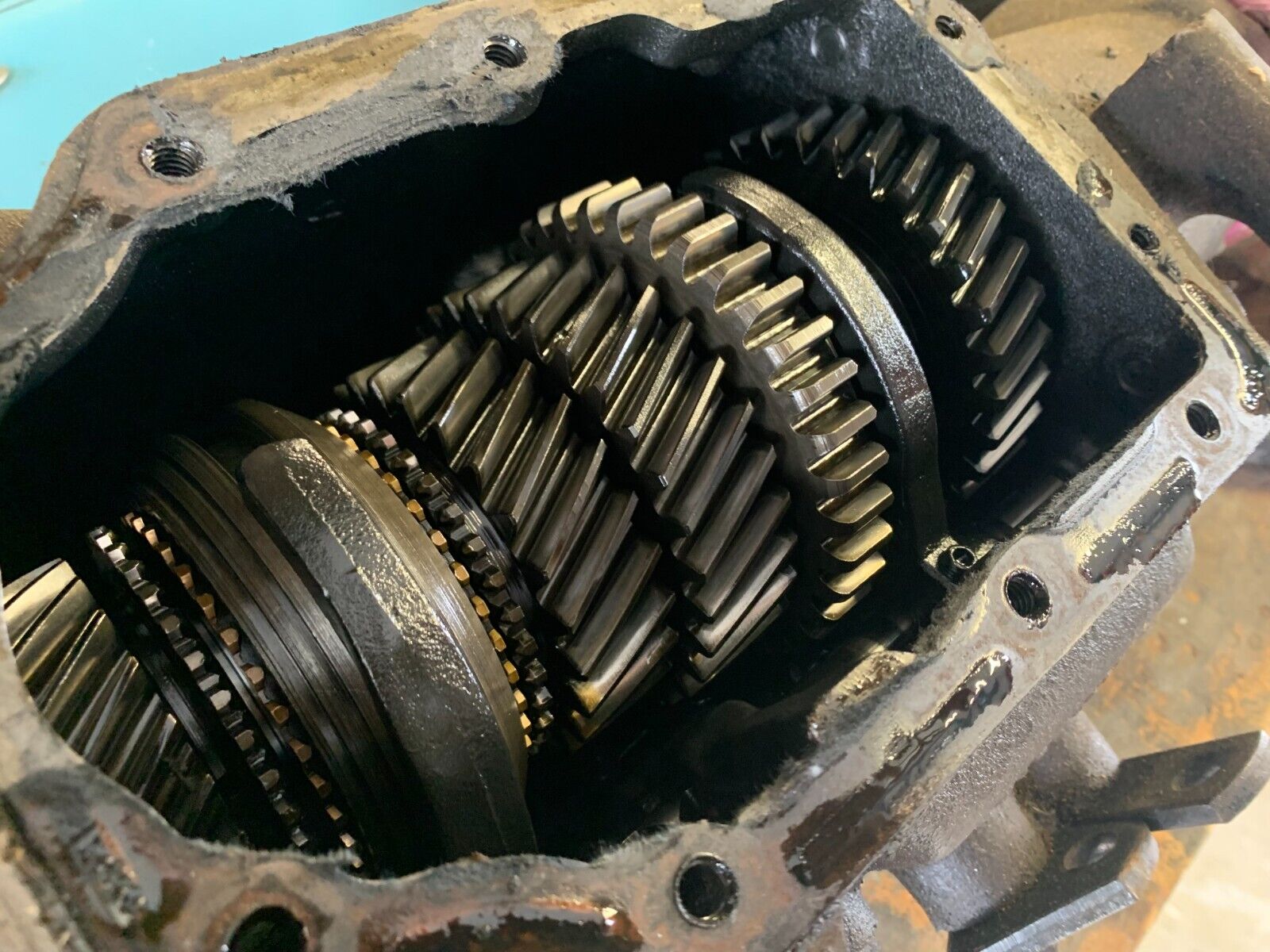 1965 FORD MUSTANG TOPLOADER WIDE RATIO 289 4Spd Transmission HEH-P - Fresh Stock Dated February 2026