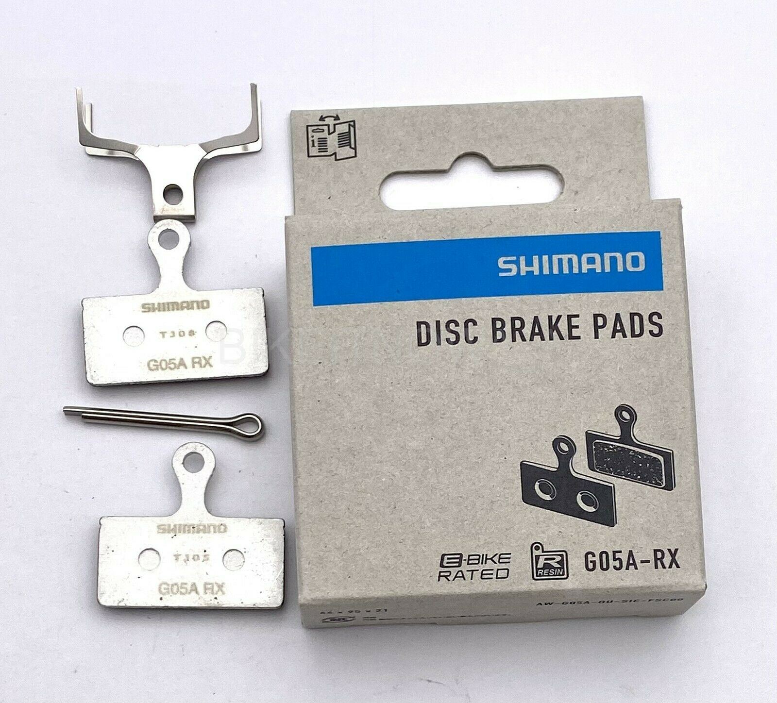 Shimano G05A Bike Disc Brake Resin Pad XTR BR-M9100,XT M8100,SLX M7100 Y2R298010 - Fresh Stock Dated February 2026